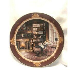 Trisha Romance - Collector's Plate   "The Christmas Story" - 8"  Limited Edition